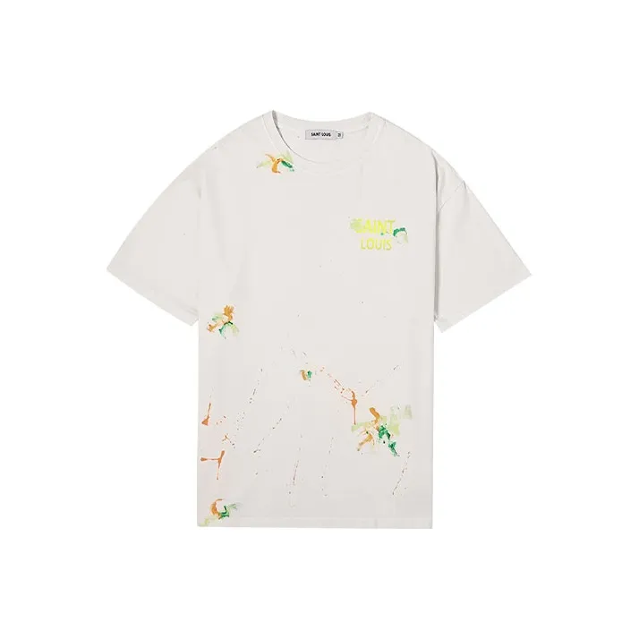 SSSAINT LOUIS Белая Унисекс Футболка