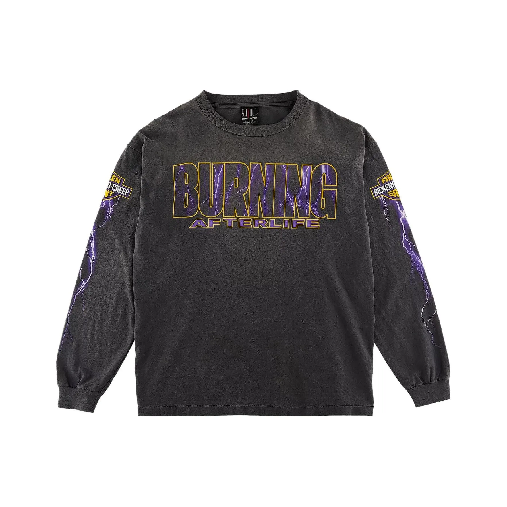 SAINT Mxxxxxx T Shirts Unisex Washed Gray