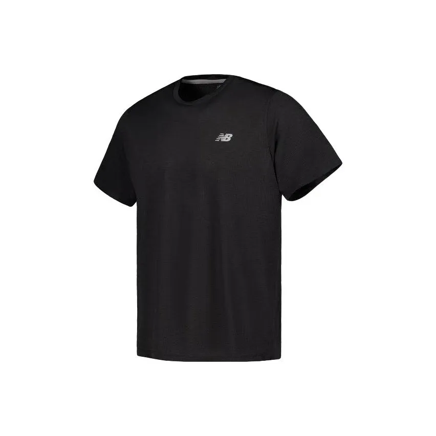New Balance Core Run T Shirt Men's Black