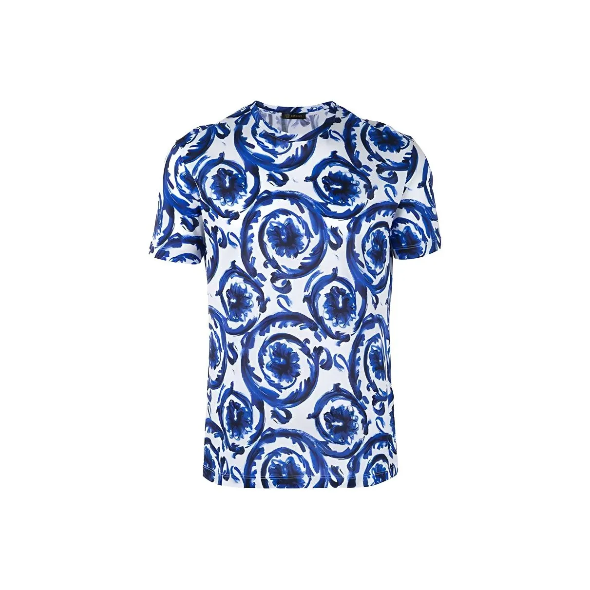 VERSACE T Shirts Men's Blue