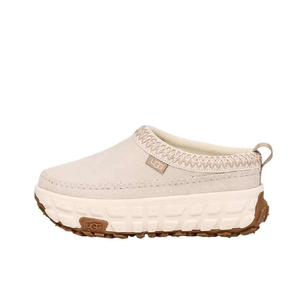 UGG Venture Daze Резиновая подошва устойчивая к истиранию домашние тапочки унисекс белый