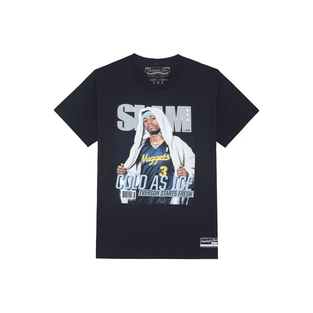 MITCHELL NESS x Slam T-Shirt Унисекс Черный