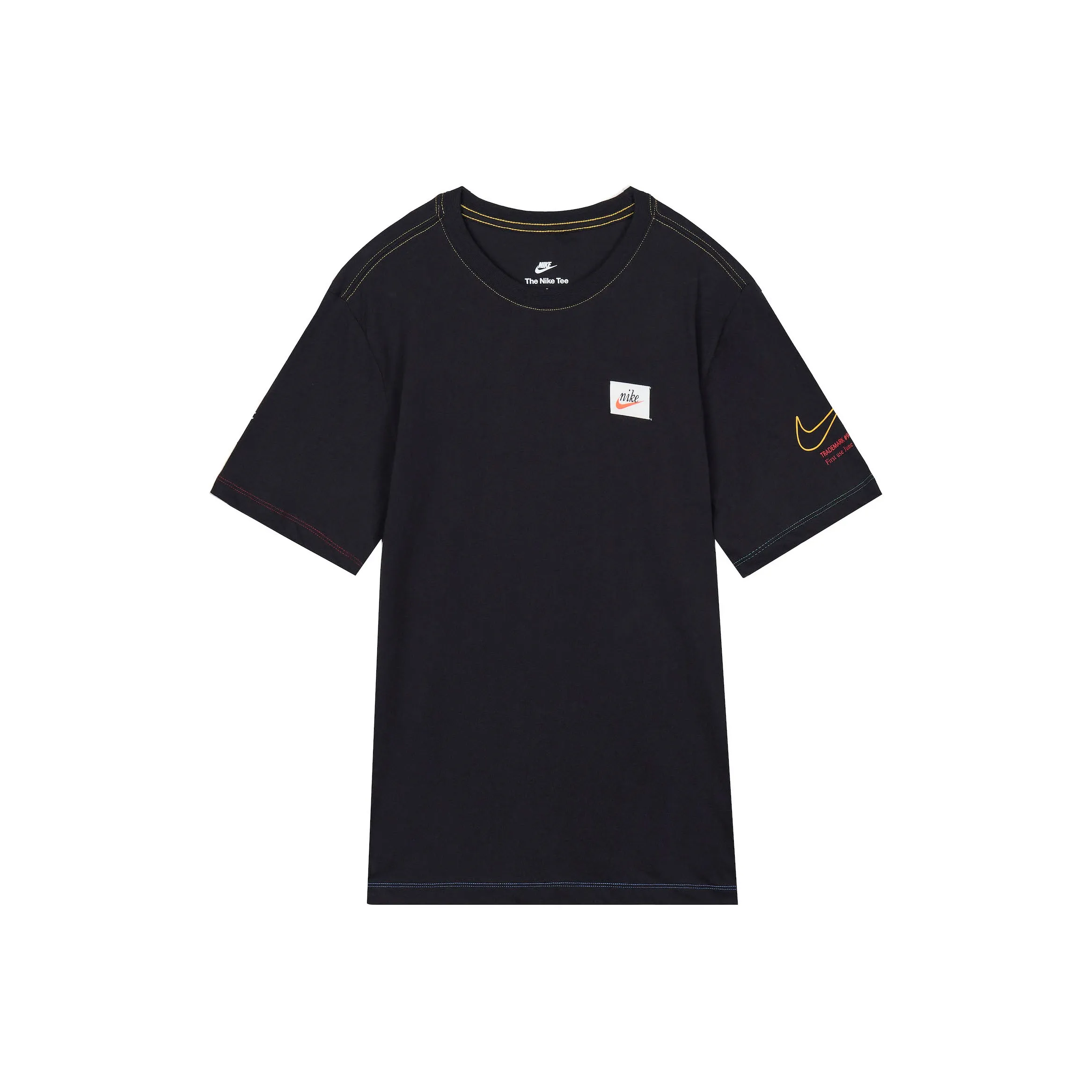 Nike Мужские черные футболки