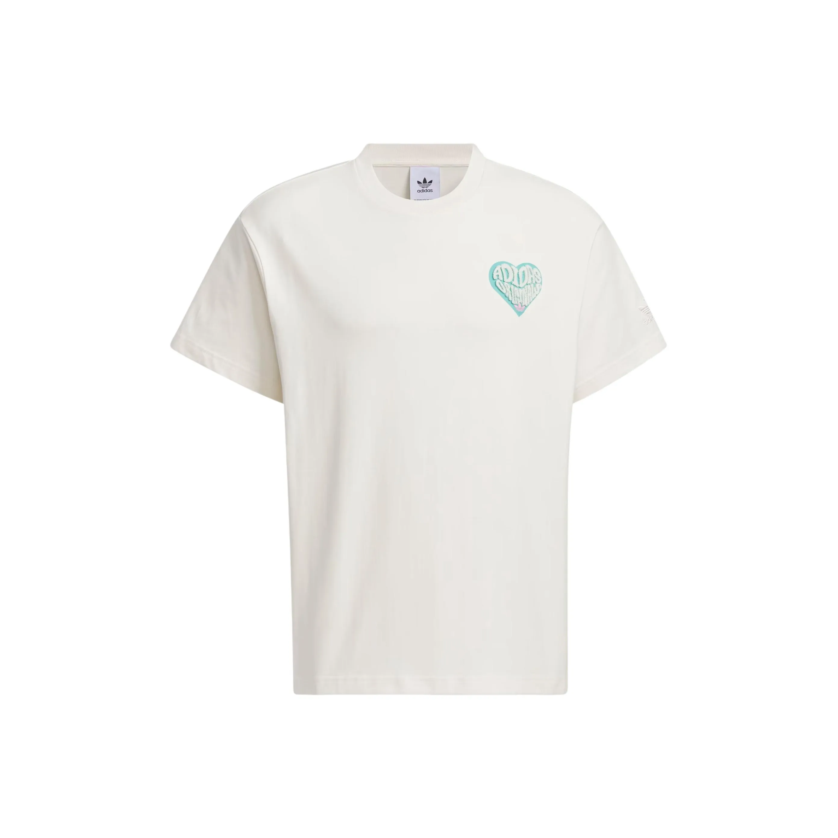 Adidas Originals SS24 T-Shirt Unisex Розовый Белый