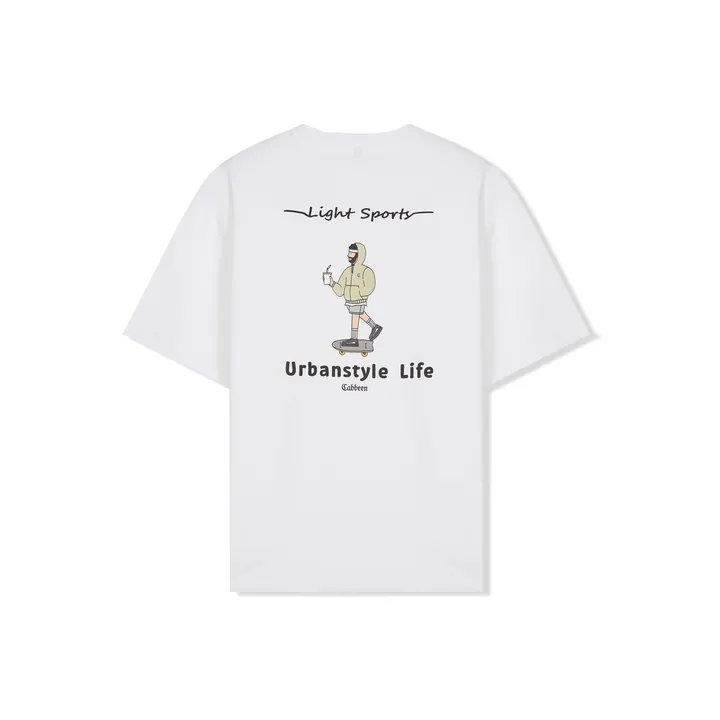 Cabbeen Отбеленный 02 Унисекс Футболка