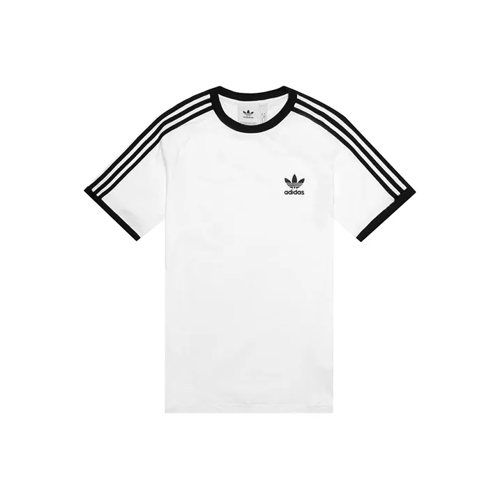 Adidas Originals T-Shirt Японская версия Мужская Белая