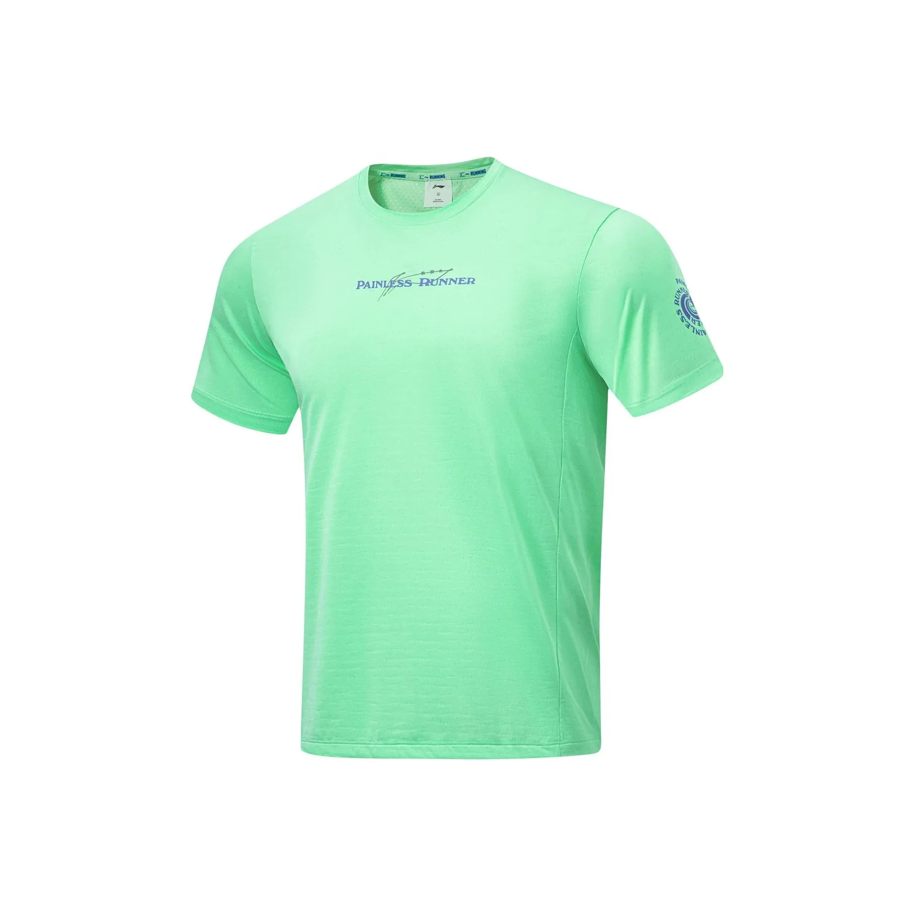 Подкладка Running Collection T-Shirt Мужская Светлая Неон Бирюзовая