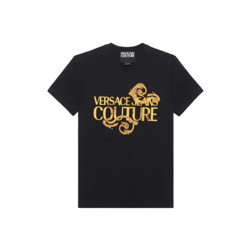 VERSACE JEANS COUTURE Черная Мужская Рубашка