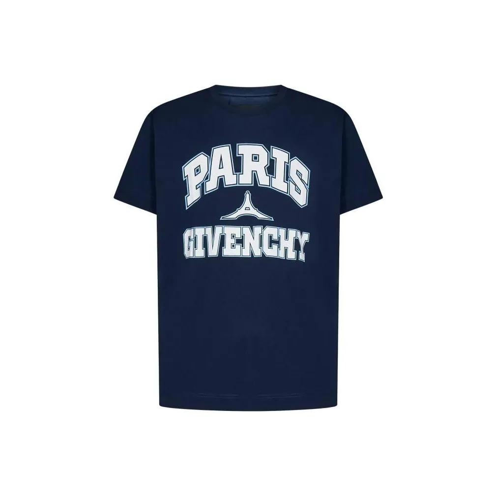 Givenchy Paris Logo Oversize T Shirt