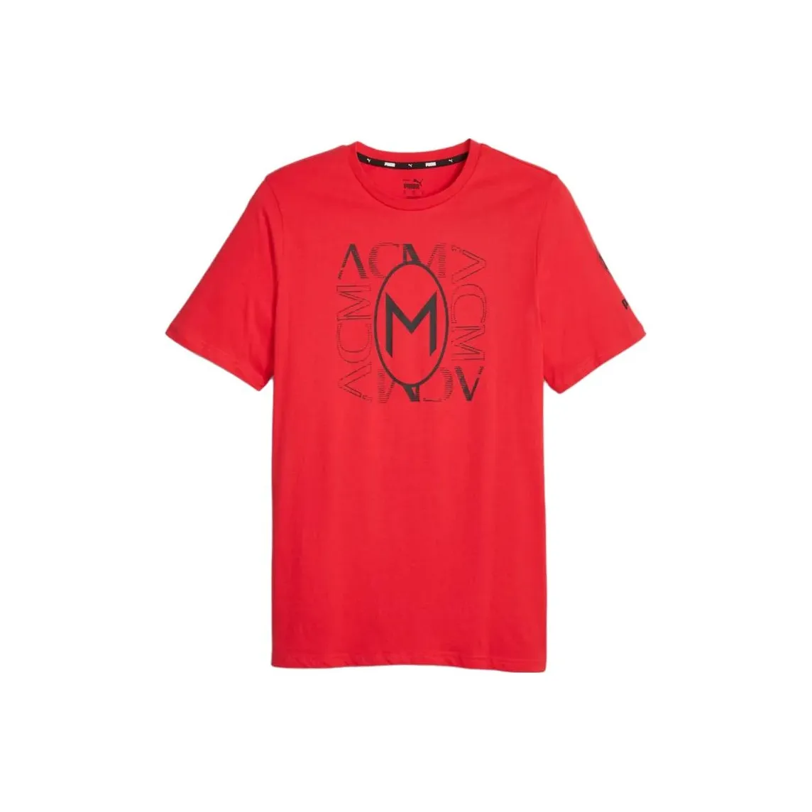 PUMA AC MILAN FTBLCORE GRAPHIC T Shirt Men's Red