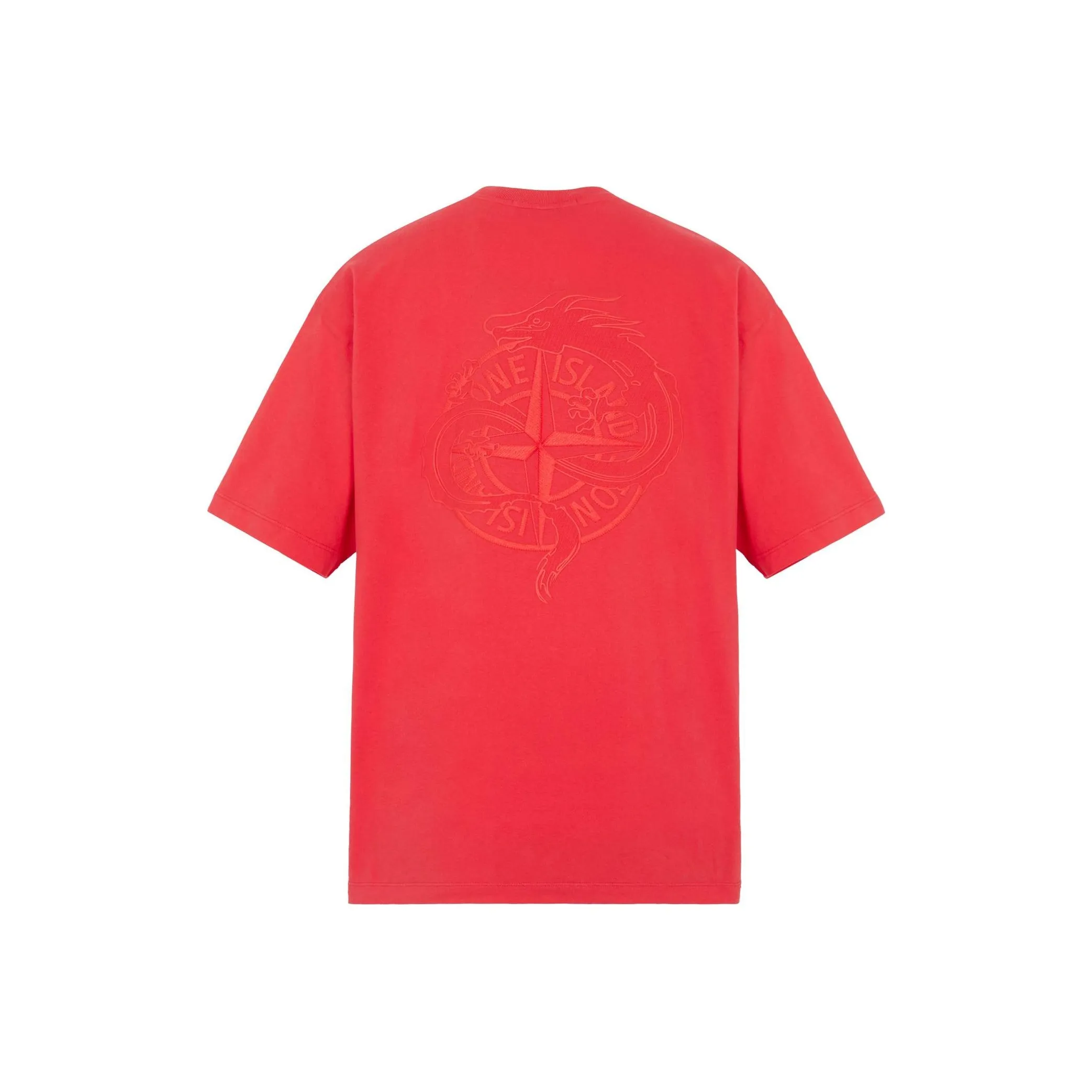 STONE ISLAND SS24 T Shirt Unisex Red