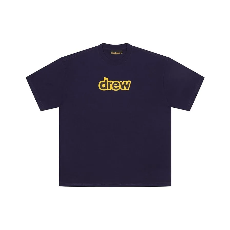 Drew House T-Shirt Унисекс Темно-Морской Синий