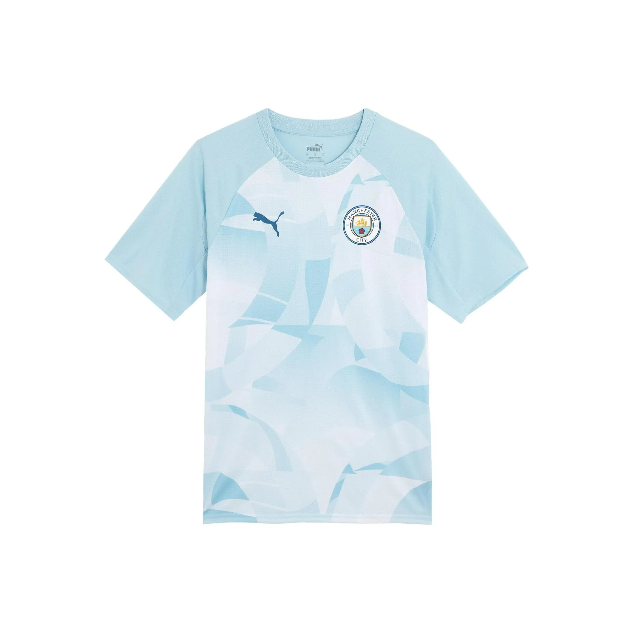 PUMA T-Shirt Мужской Серебристо-Серый Озерно-Синий