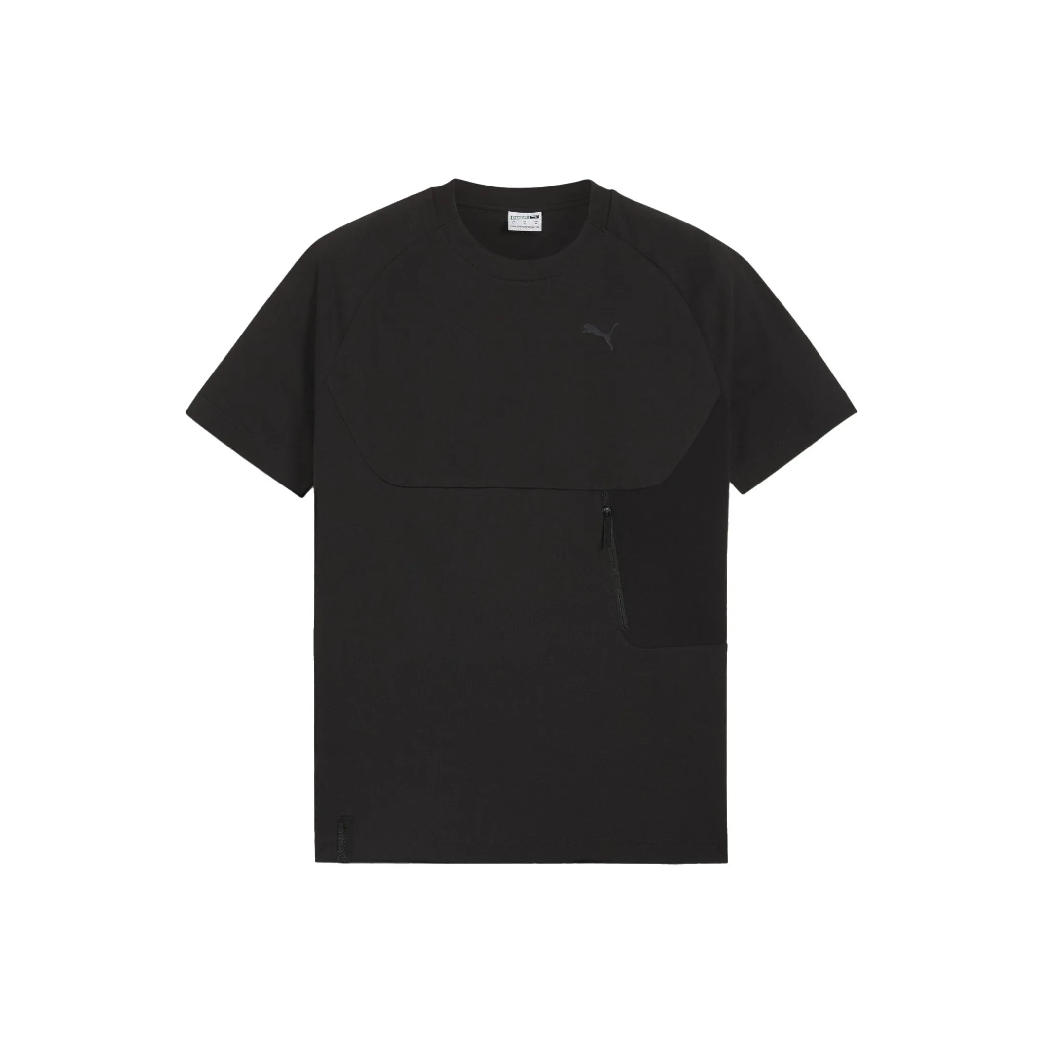 PUMA TECH Pocket Tee T-Shirt Мужская Черная
