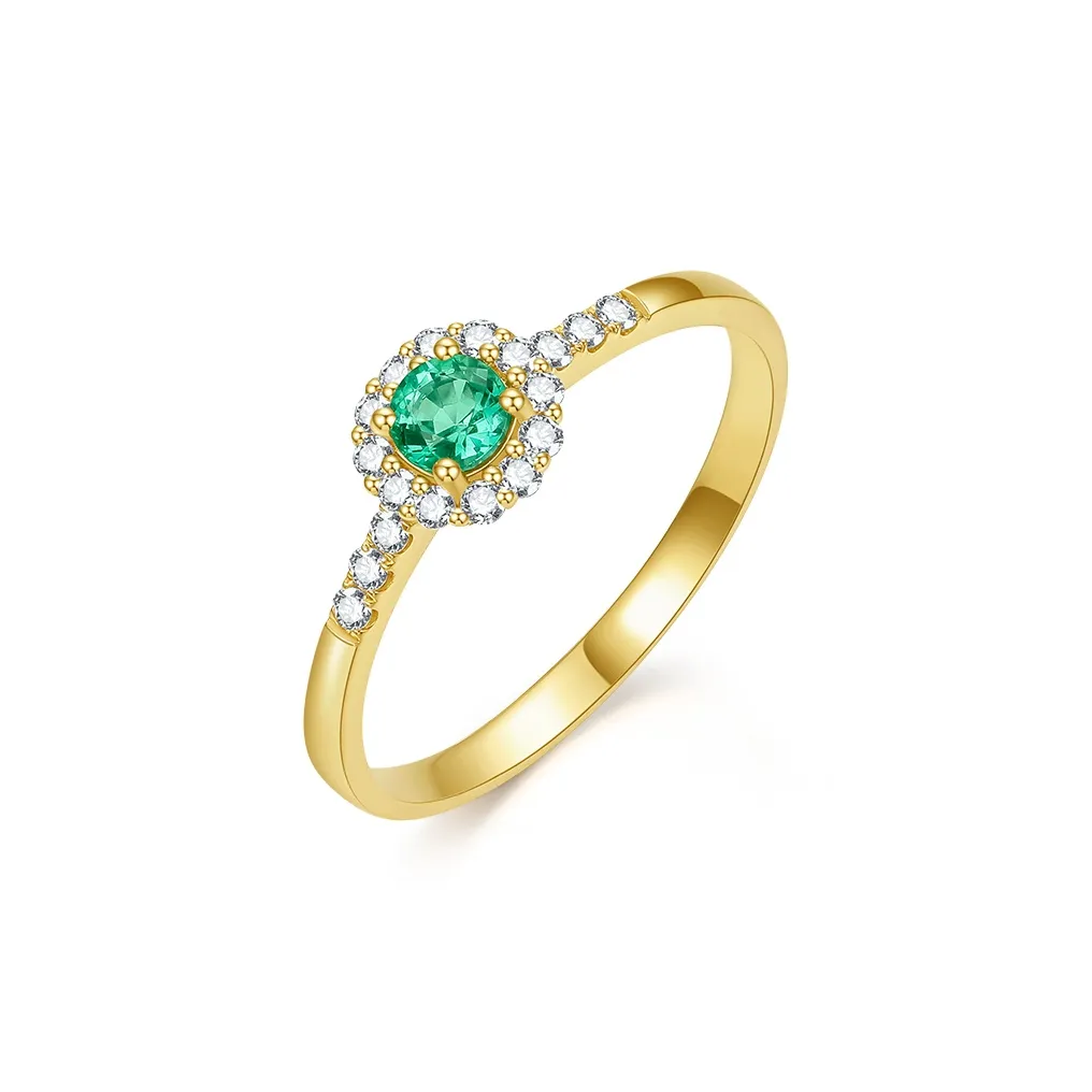 Diamond International Emerald Rings Women's