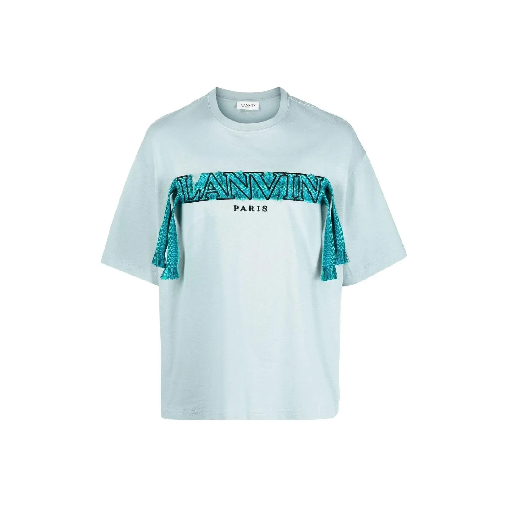 Lanvin T Shirts Men's Light Green
