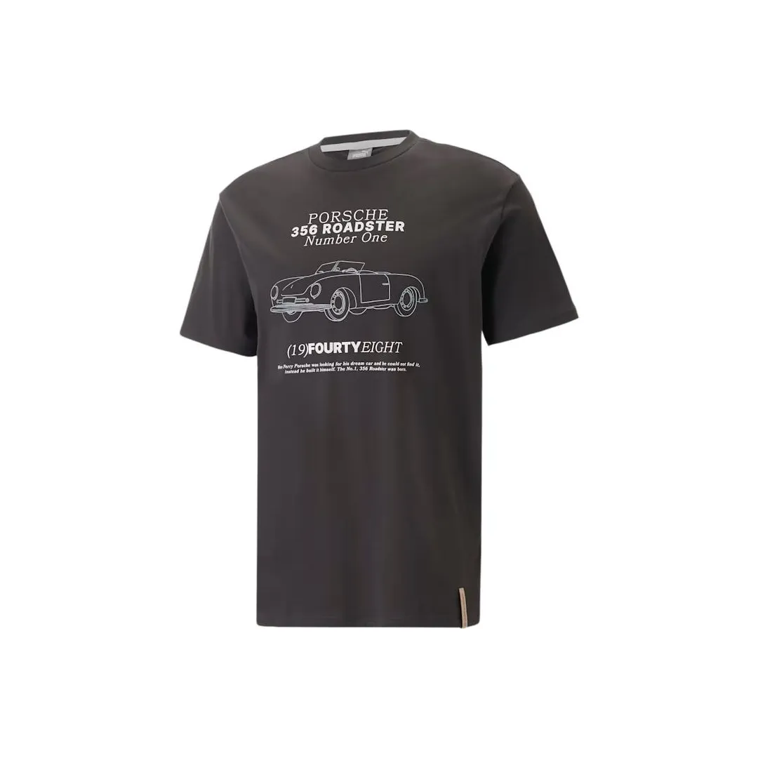 PUMA Porsche Legacy 356 Roadster T Рубашка Мужская Черная