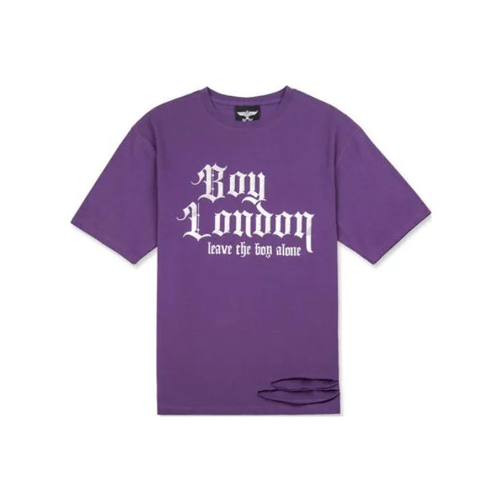 BOY LONDON Фиолетовые Мужские T-рубашки
