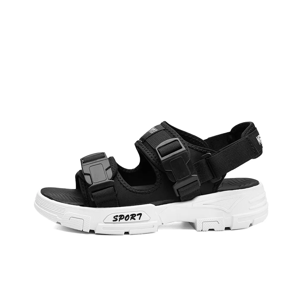 Medd Beach Sandals Men's Black/Black White/Beige