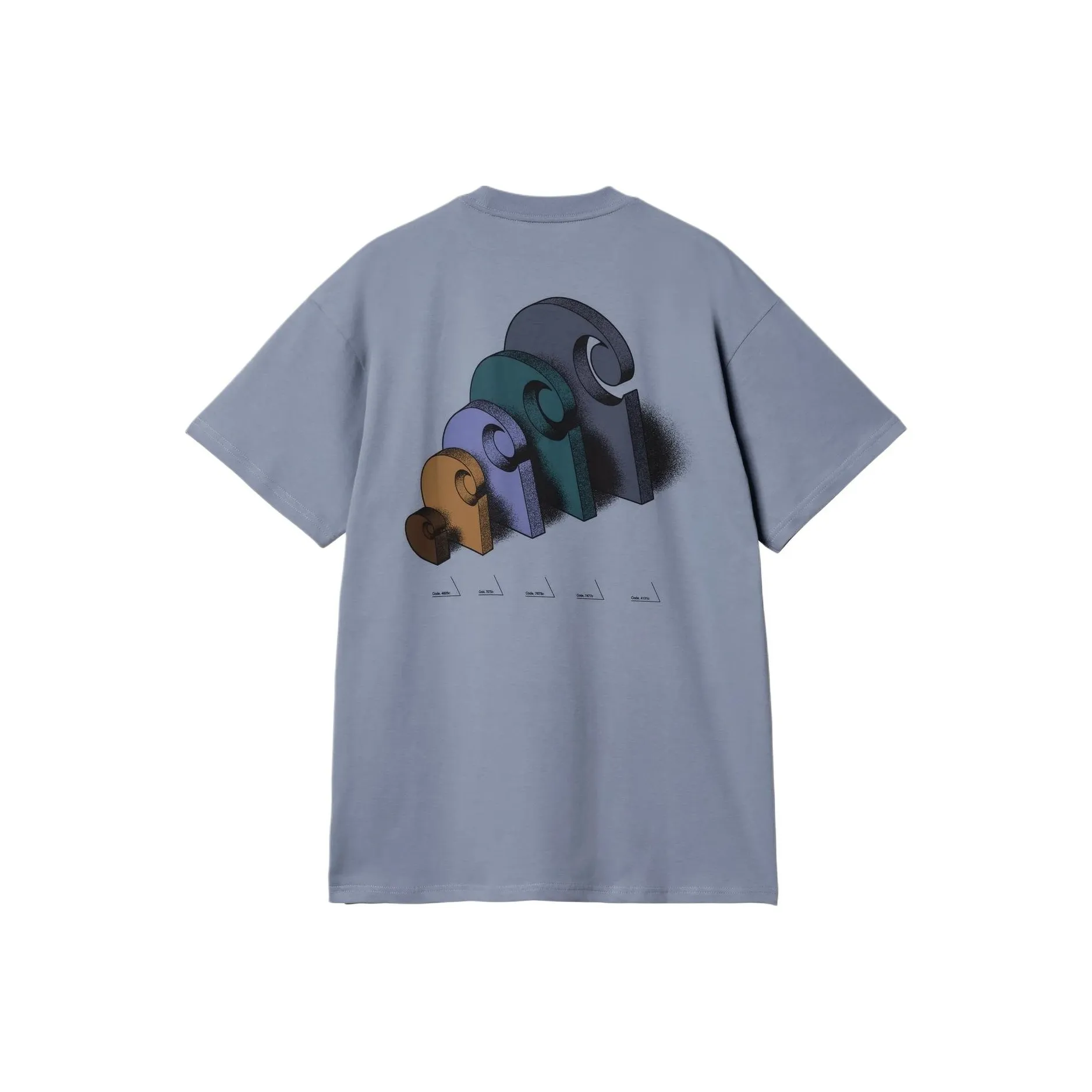 Carhartt WIP T-Shirt Мужской Заливо Синий