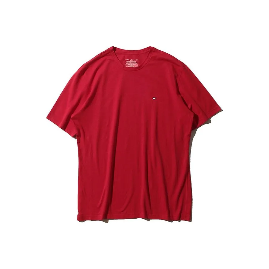 Tommy Hilfiger Red Men's T-Shirts Томми Хилфигер Красные Мужские Футболки