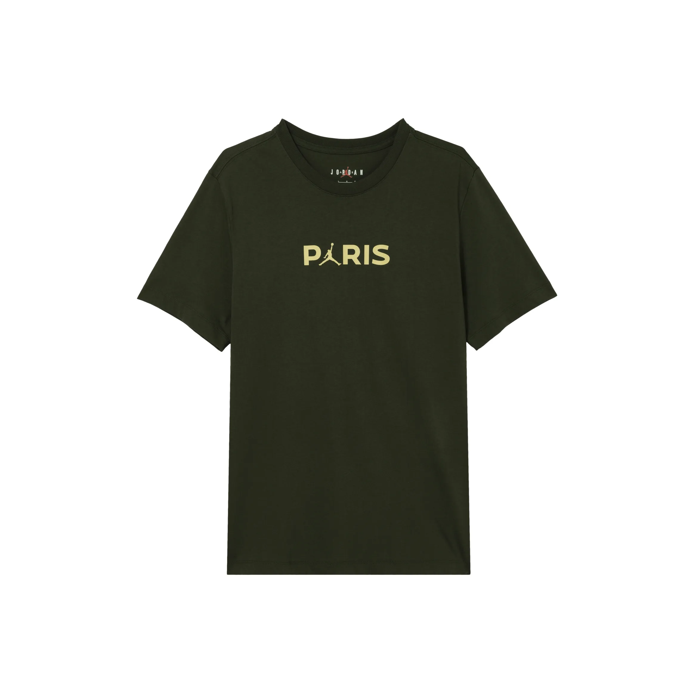 Jordan X PSG SS24 T Рубашка Мужская Темно-Зеленая