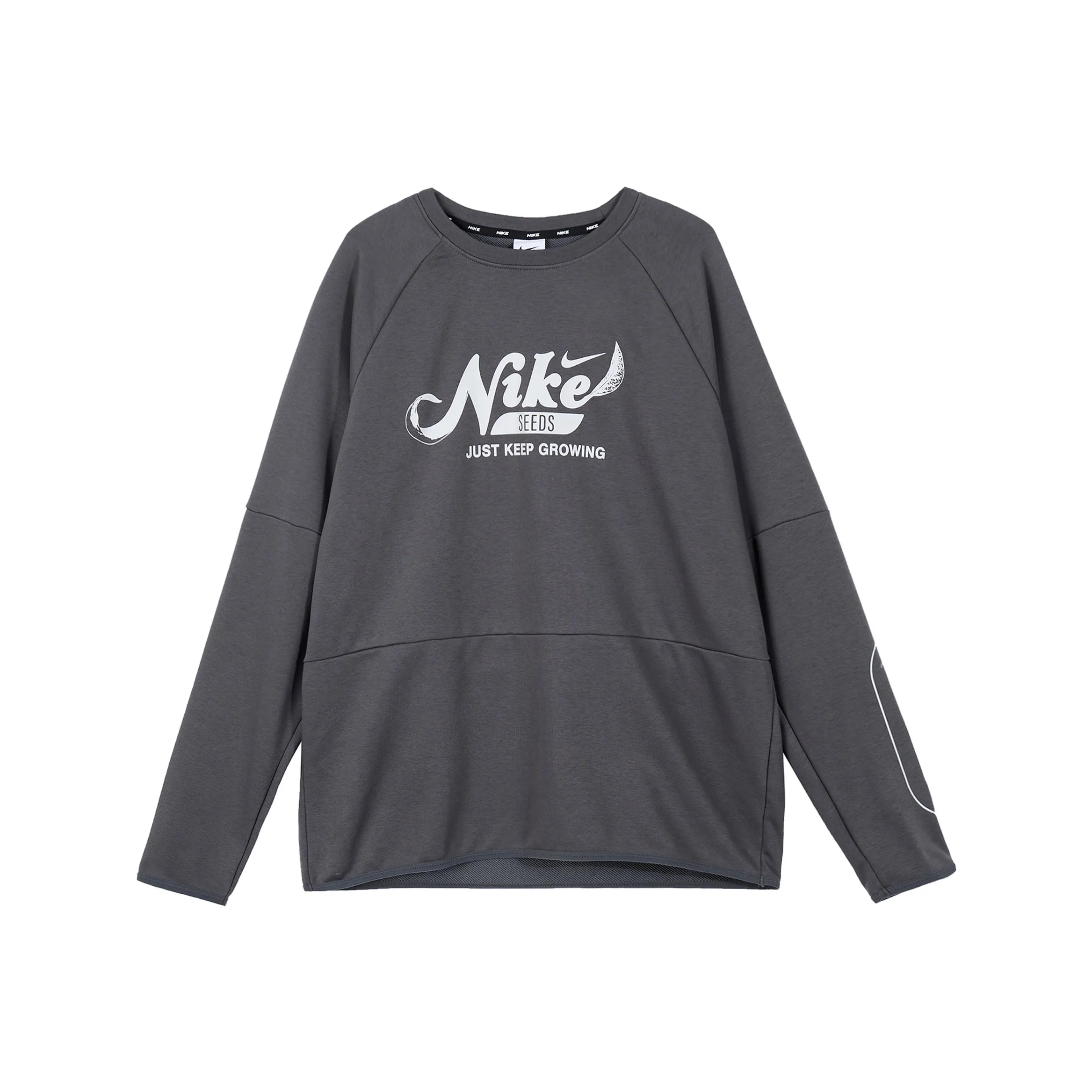 Nike T Shirts Men's Iron Gray
