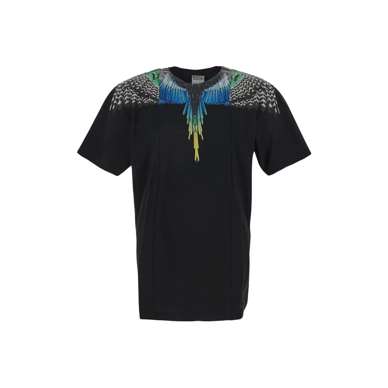Marcelo Burlon Мужские черные T-рубашки