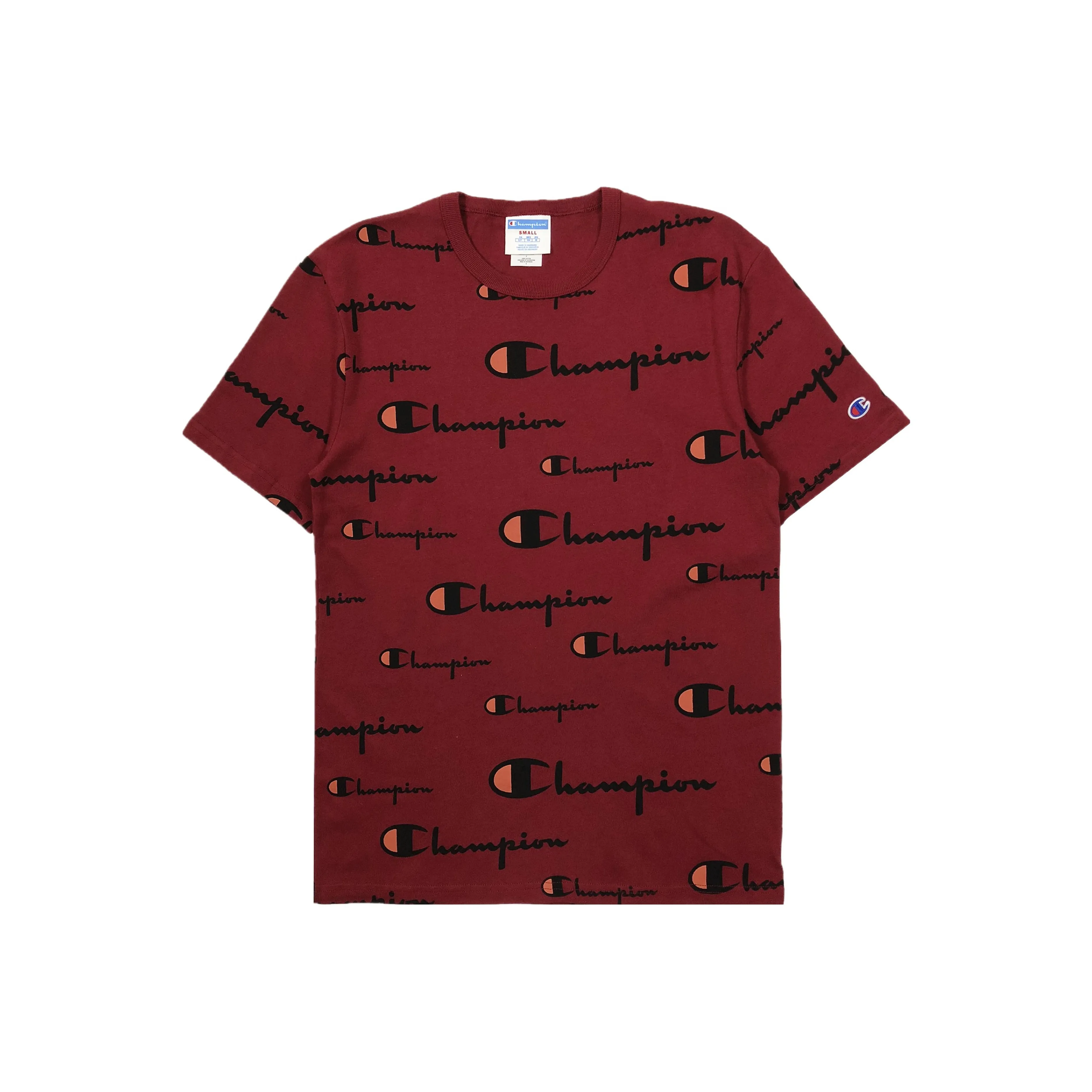Champion T-Shirts Unisex Cherry Red
