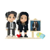2인 Doodle 미니 Easel 스타일