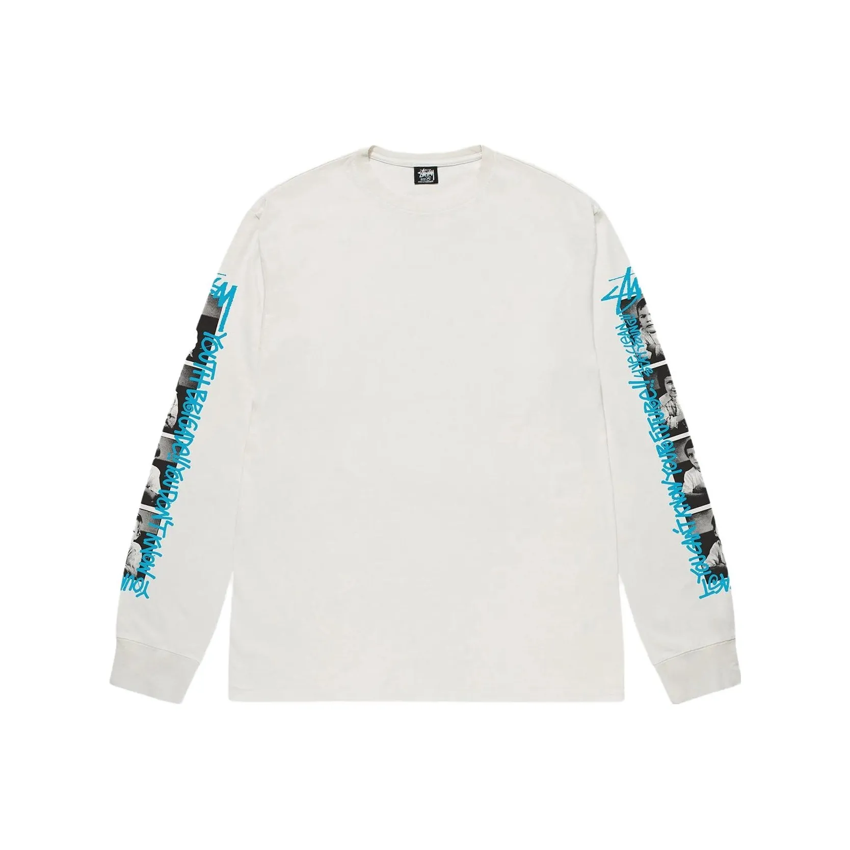 Stussy Youth Brigade Pigment Dyed Long Sleeve Tee