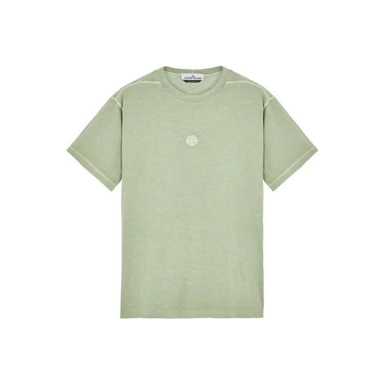 STONE ISLAND T Shirts Men's Sage Green