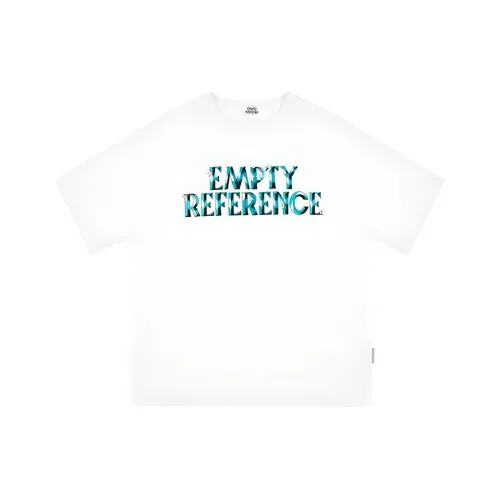 EMPTY REFERENCE Белая унисекс футболка