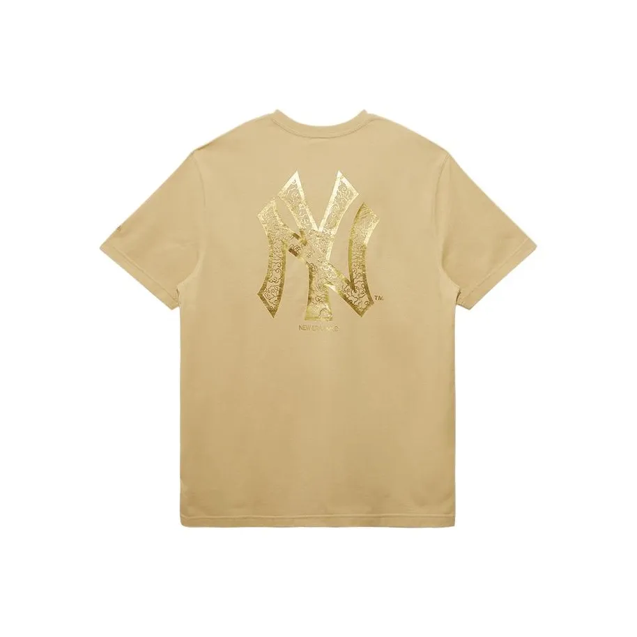 New Era Желтая Унисекс Футболка