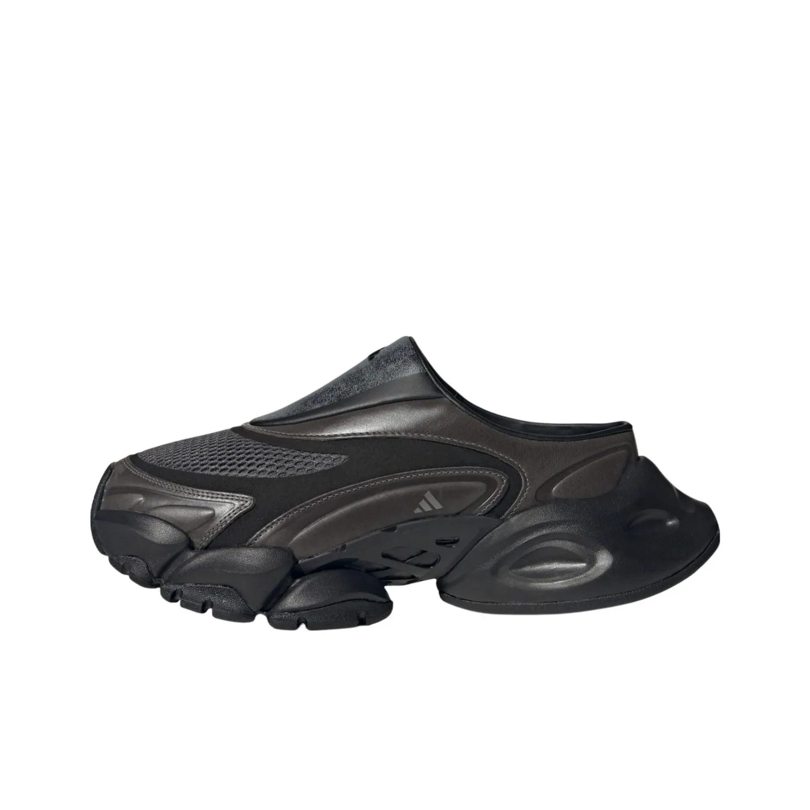 Adidas XLG Runner Mule Abrasion Resistant Low Top Running Shoes Unisex Black