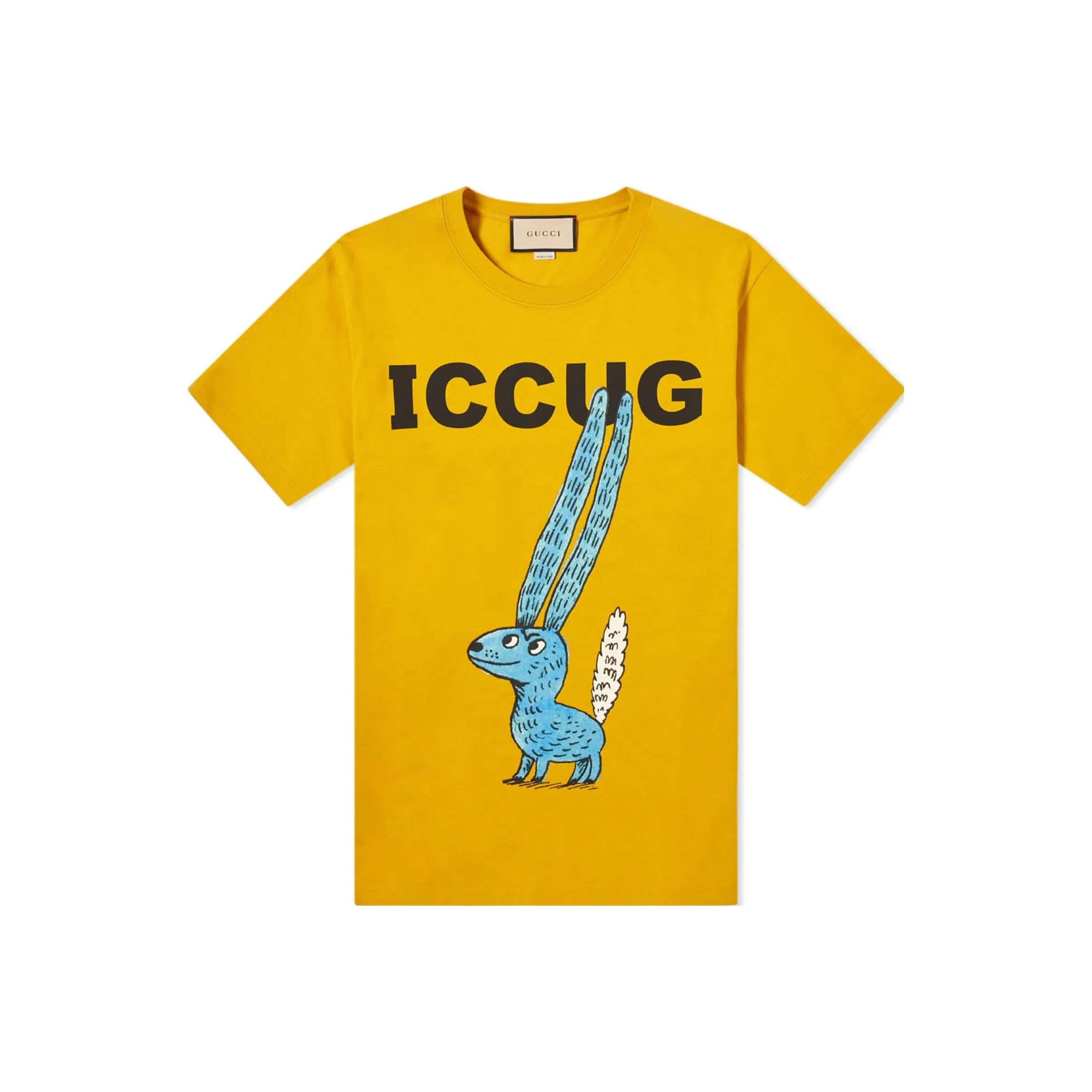 GUCCI T Shirts Men's Yellow
