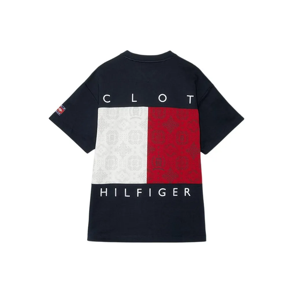 Tommy Hilfiger T Shirt Unisex Navy Blue