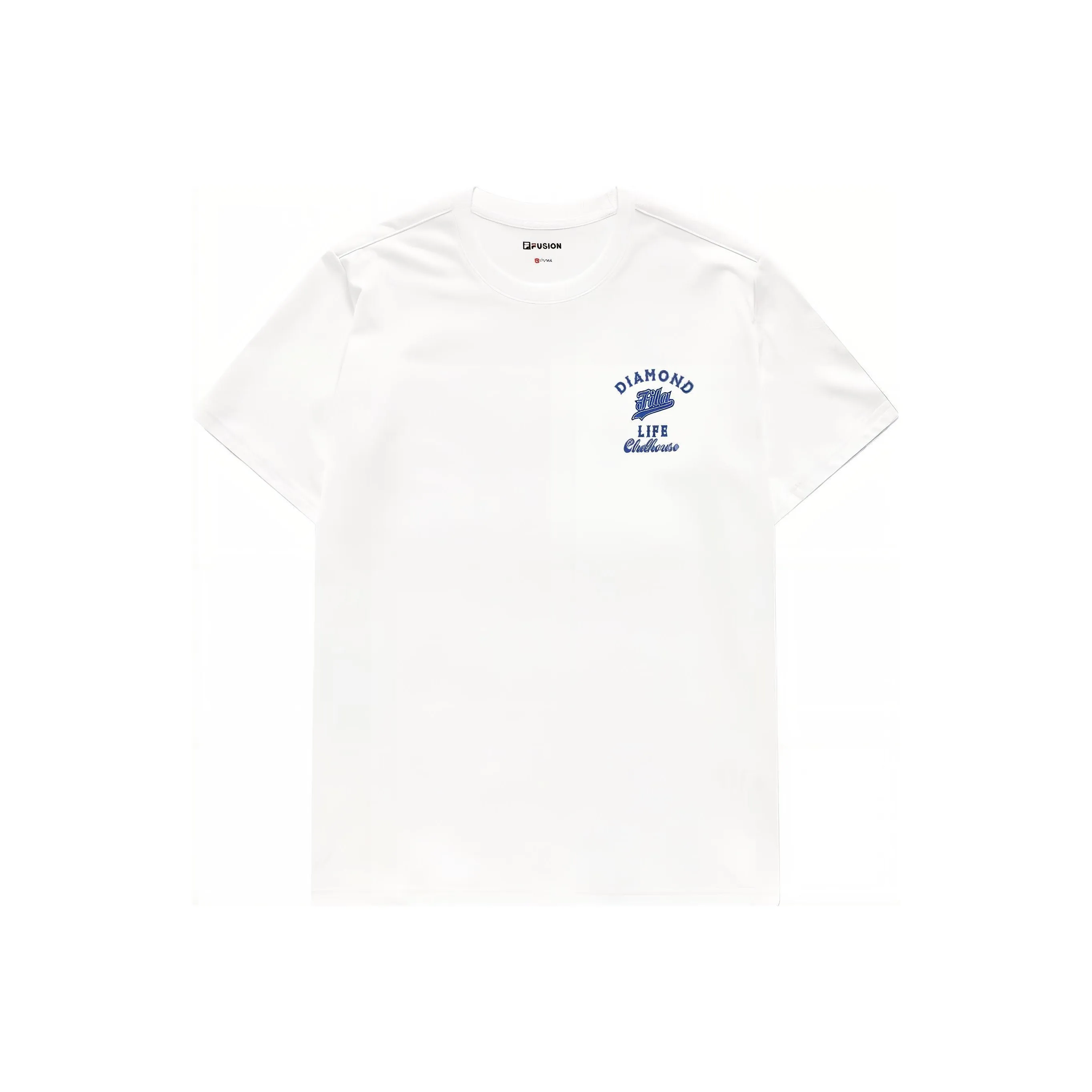FILA FUSION BASEBALL Series T Shirt Men's Standard White