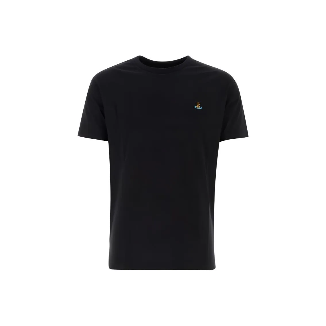Vivienne Westwood Logo Embroidered Crewneck T Shirt