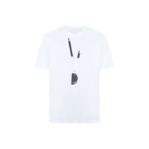 MM6 Maison Margiela Белая Унисекс Футболка