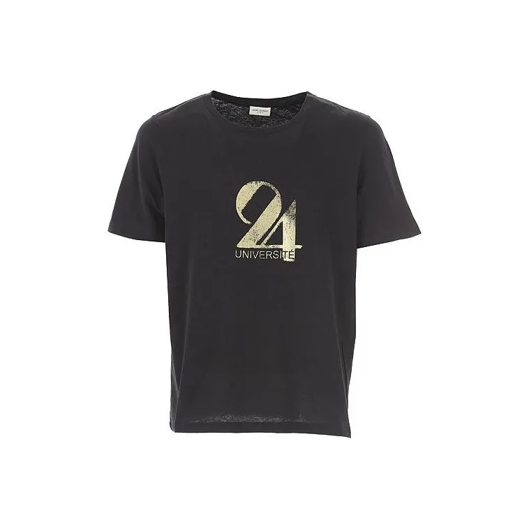 SAINT LAURENT T Shirt Men's Black