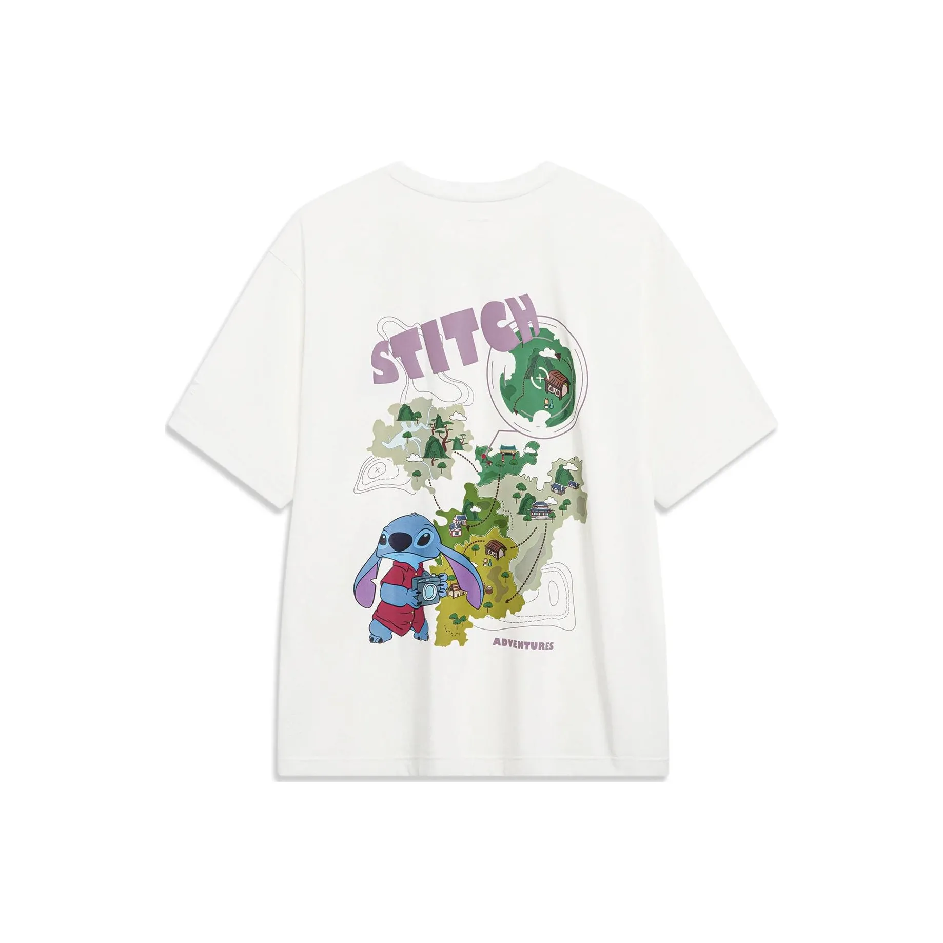 LiNing Disney T Shirt Unisex Ivory