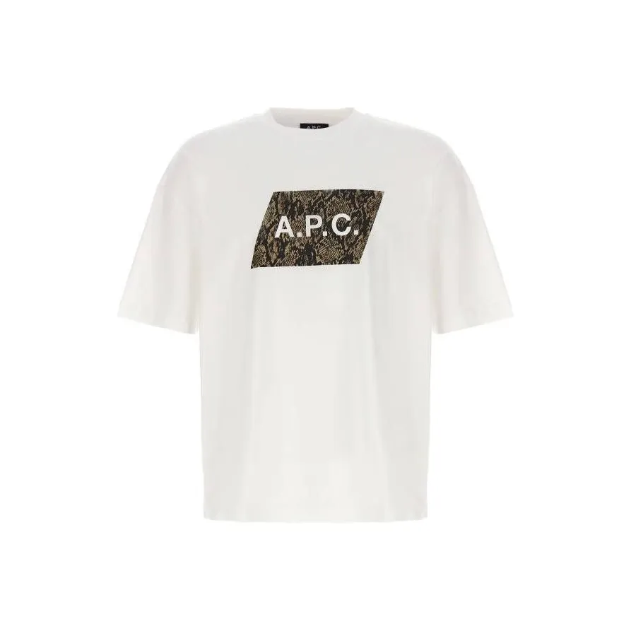 A.P.C Cobra Logo-print T-shirt
