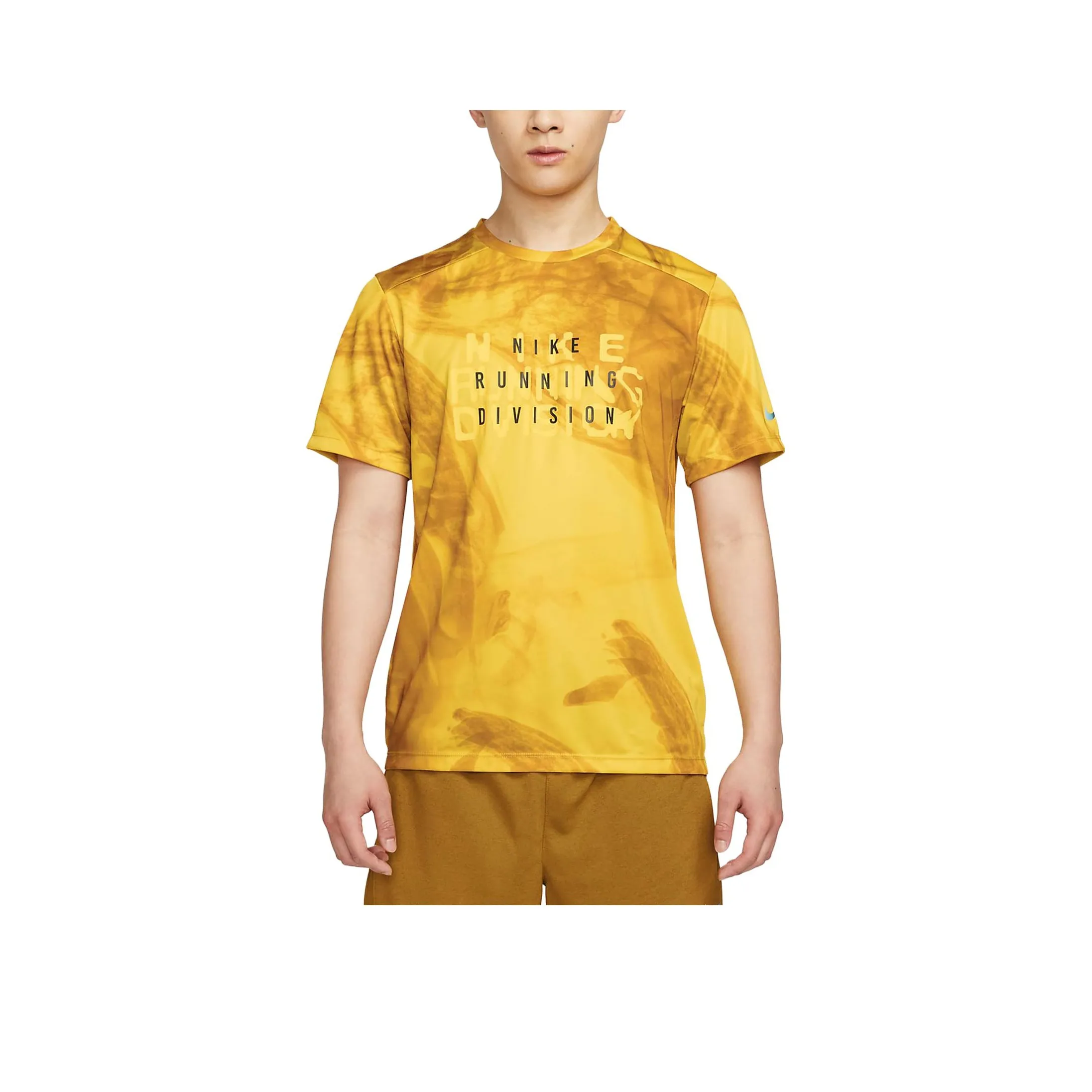 Nike Bright Yellow Men's T-Shirts