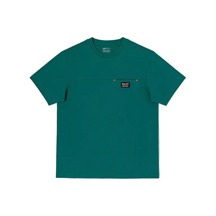 Dragon Ball X Lee X Dragon Ball Co brand T Shirts Men's Turquoise