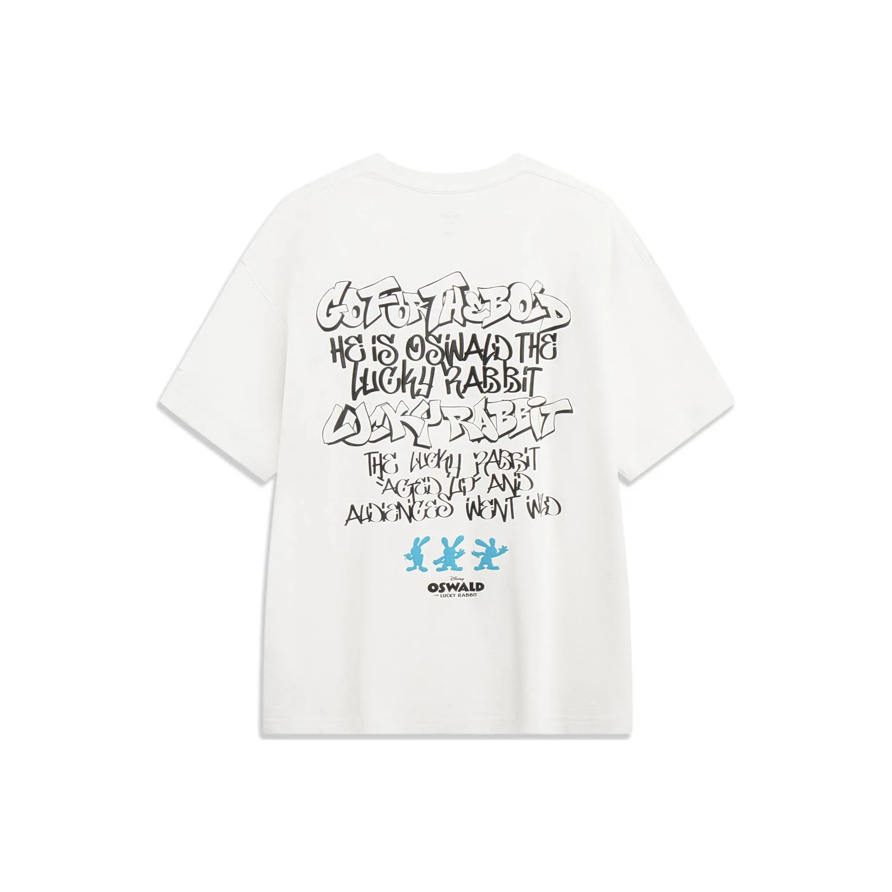 LiNing x Disney T Shirt Unisex Ivory