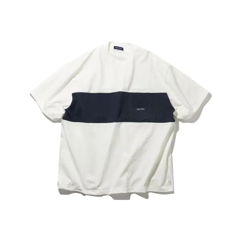 NAUTICA JAPAN Drop Shoulder Sleeve T Shirt Men's