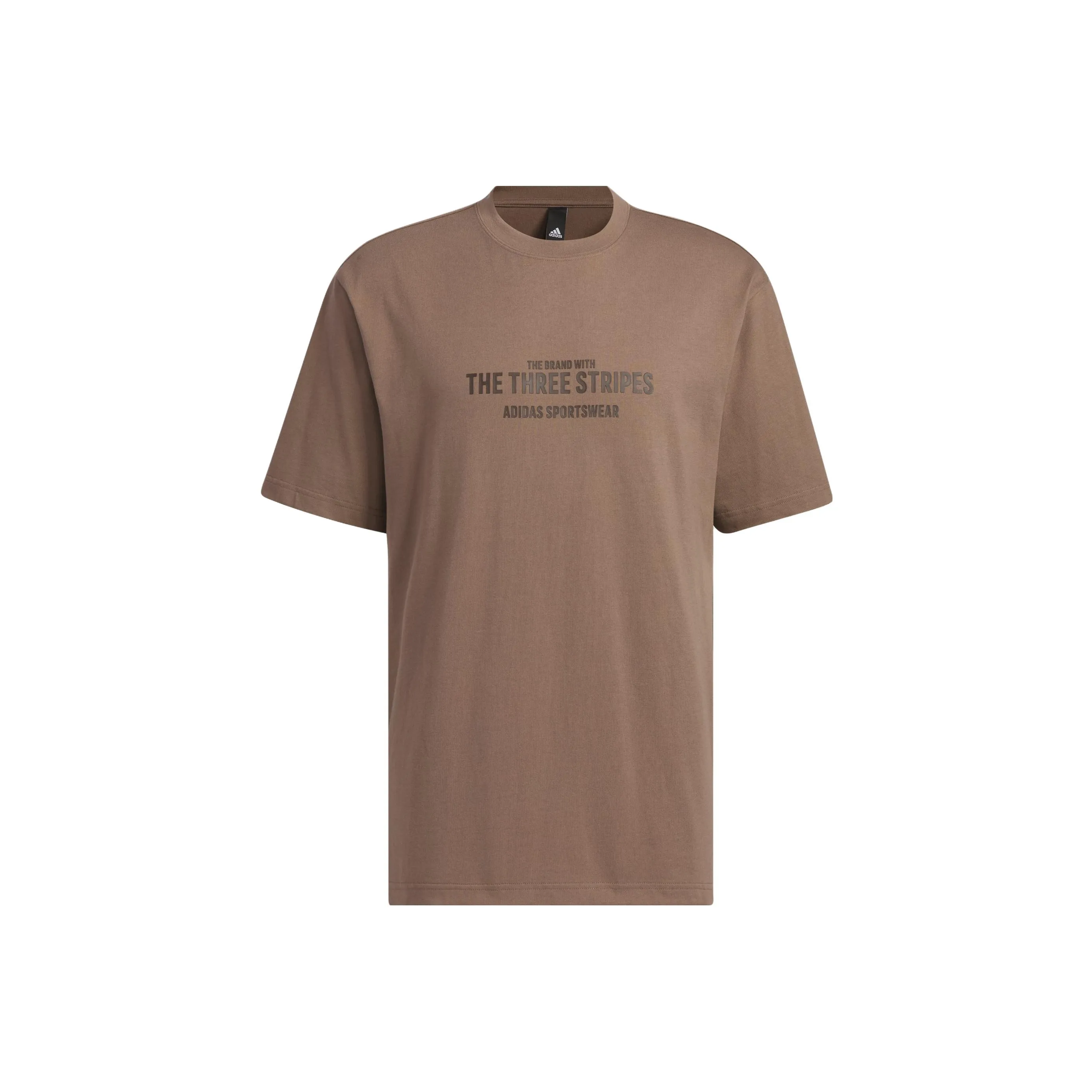Adidas T Shirt Men's Stratum Dark Earthy Brown