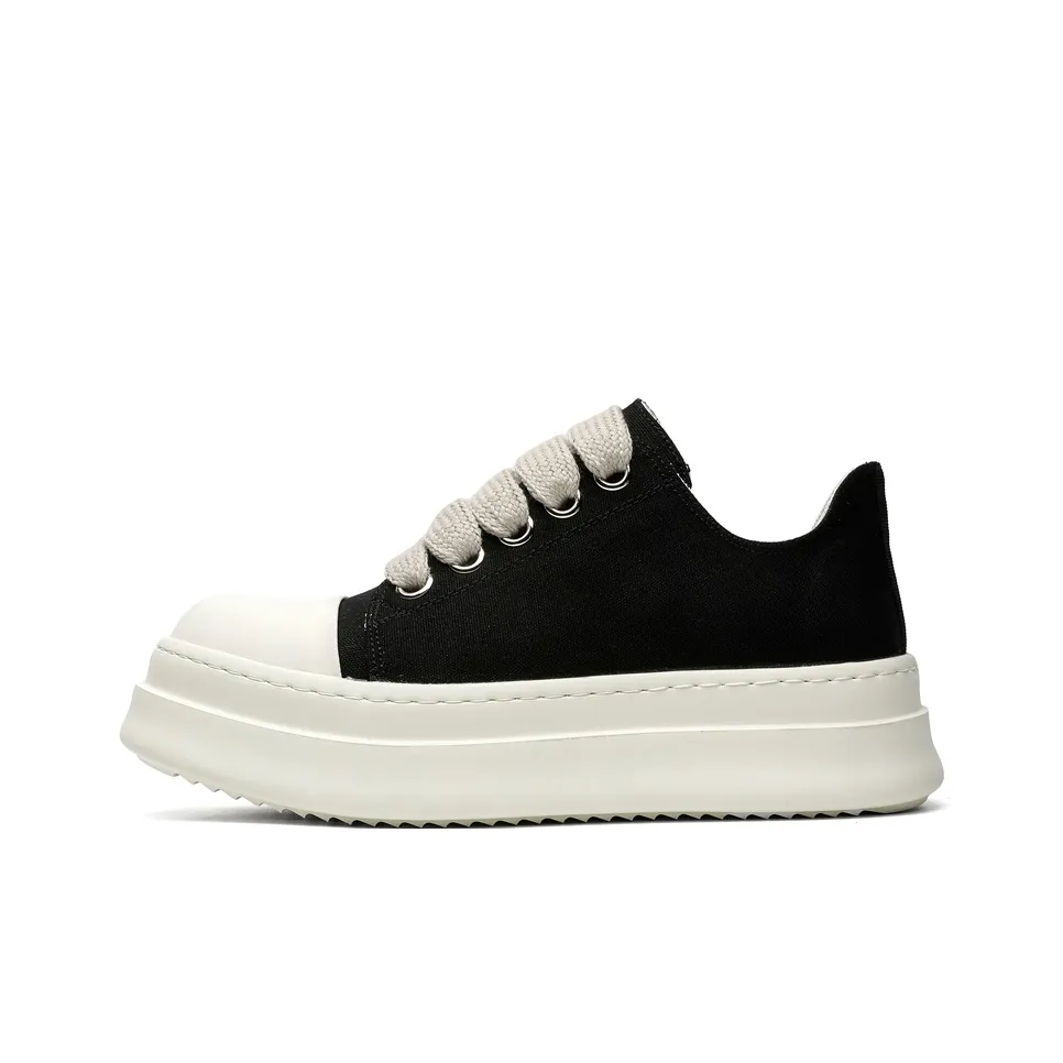 Fire Flying Fish Anti Slip And Wear Resistant Breathable Low Top Casual Shoes Men's Black