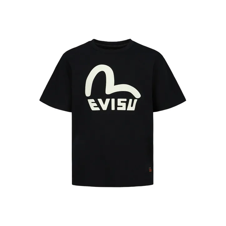 EVISU T Shirts Men's Black